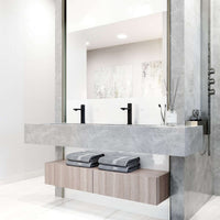 Single hole faucet with ceramic disk valve and matte black finish