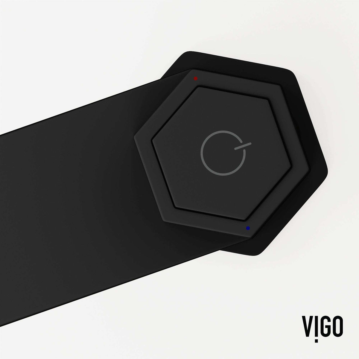 Ceramic disc valve bathroom faucet in matte black with knob handle