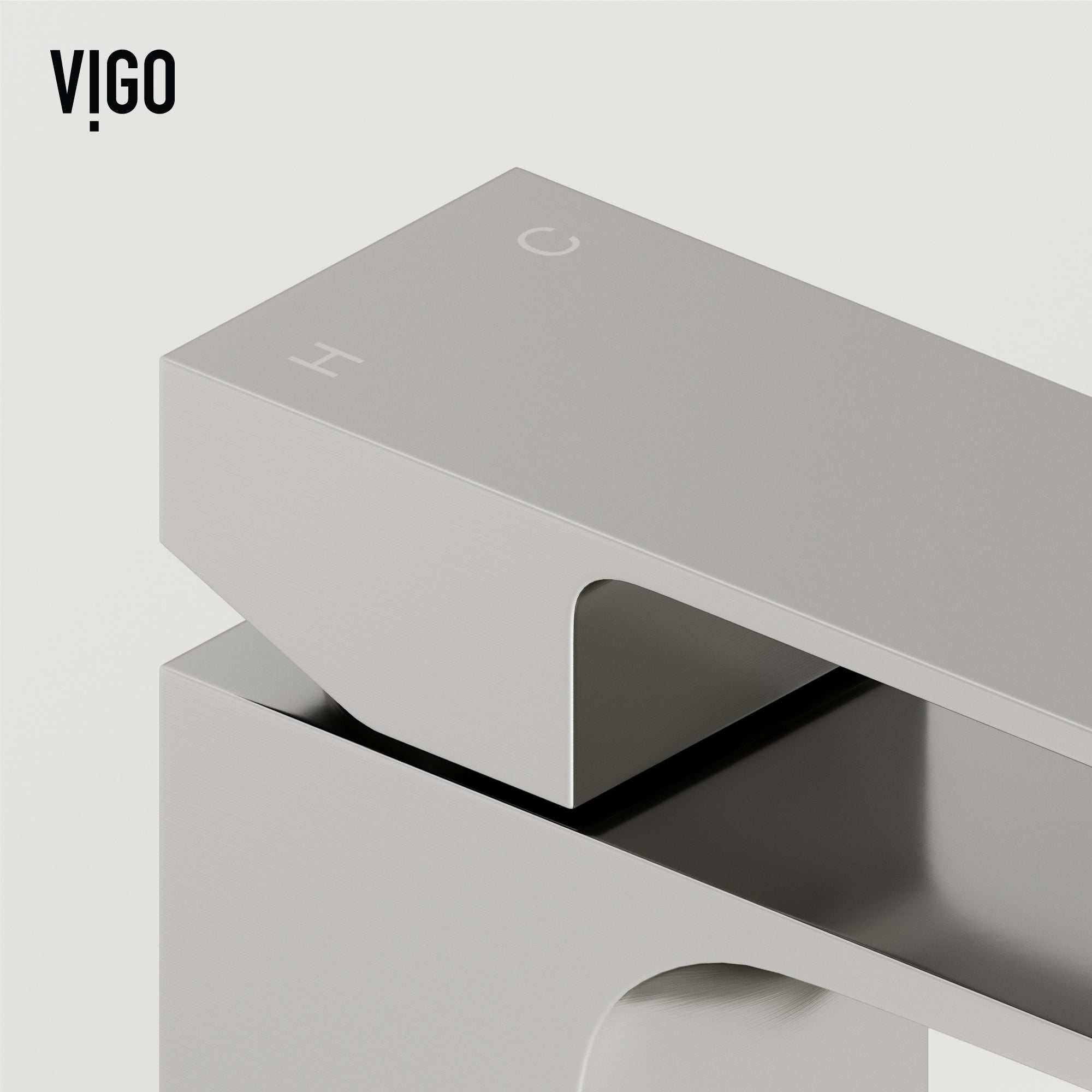 Bathroom faucet with lever handle, mid arc spout, and included mounting materials