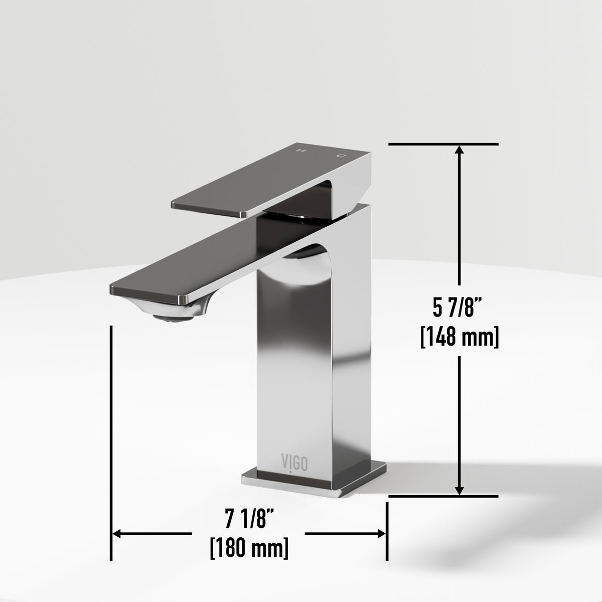 Meridian Dunn Single Hole Bathroom Faucet