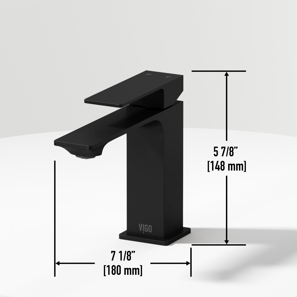 Meridian Dunn Single Hole Bathroom Faucet
