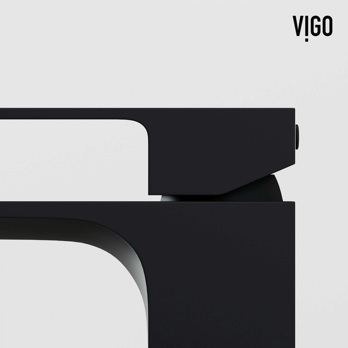 Single hole deck-mounted faucet with ceramic disc cartridge and matte black finish