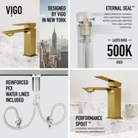 Meridian Dunn Single Hole Bathroom Faucet