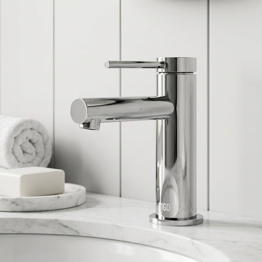 Jewel Single Handle Bathroom Faucet