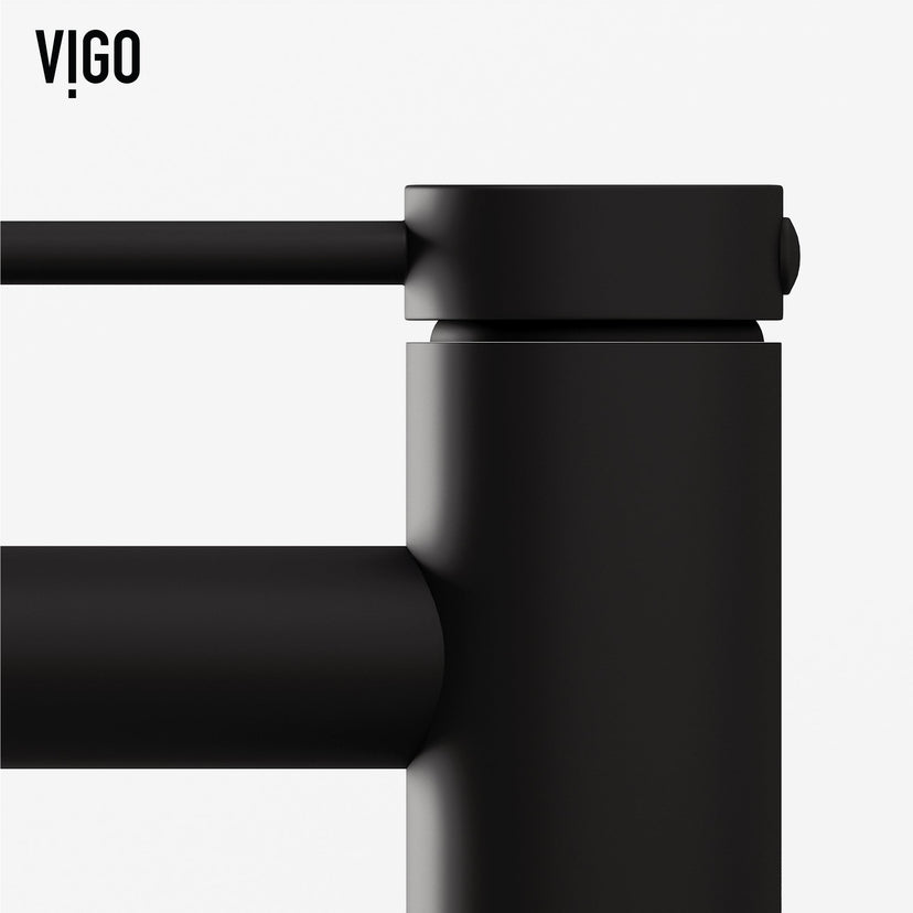 Deck-mounted single hole faucet with all mounting hardware included