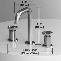 Cass Widespread Bathroom Faucet