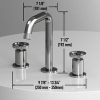 Cass Widespread Bathroom Faucet