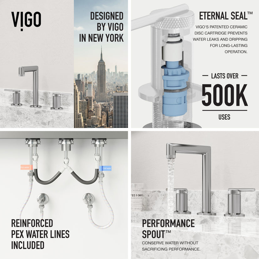 Sterling Widespread Bathroom Faucet