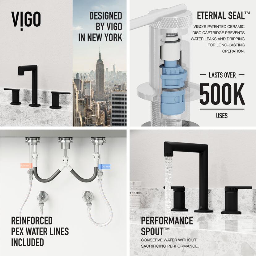Sterling Widespread Bathroom Faucet