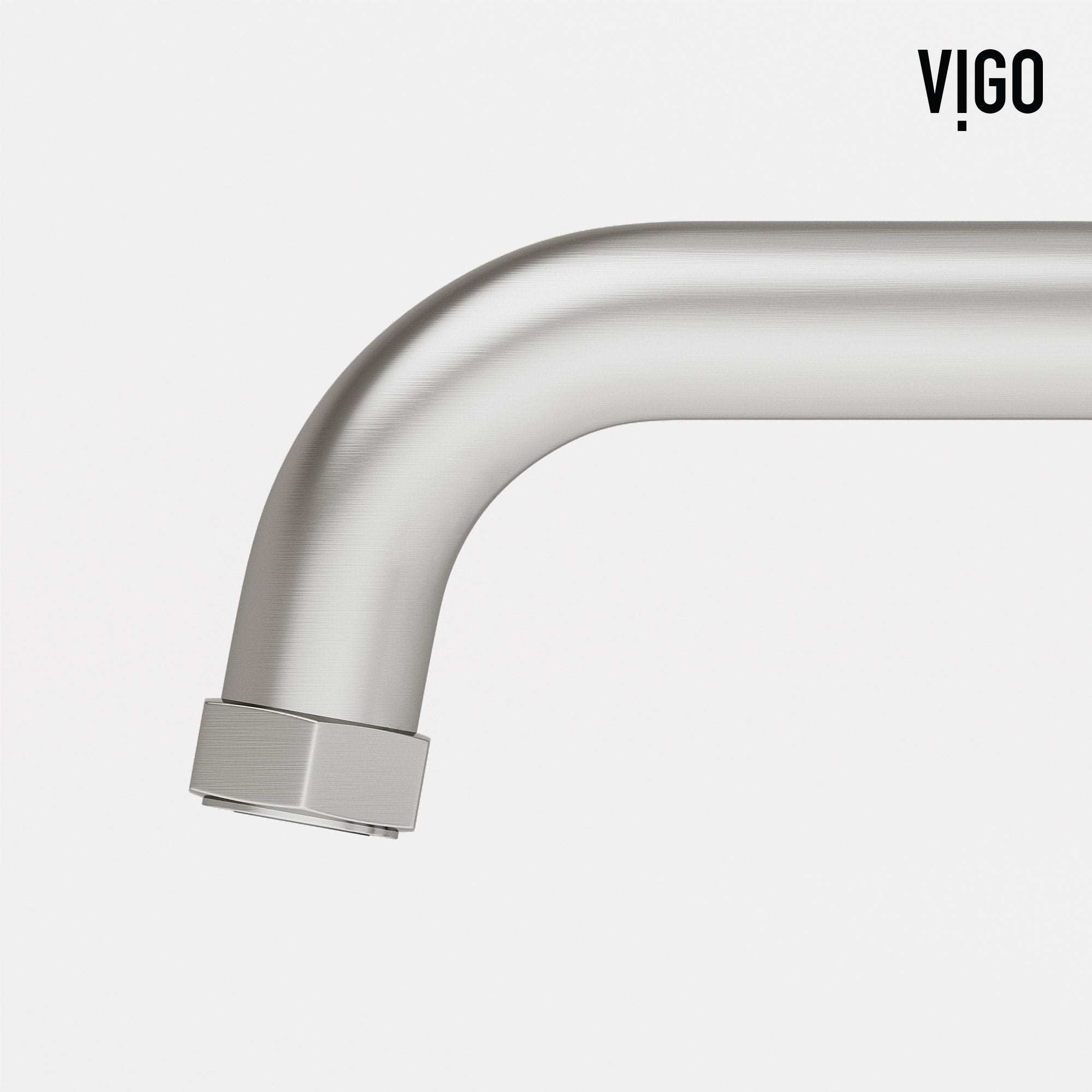 Easy install deck mounted faucet with high arc spout and low flow technology