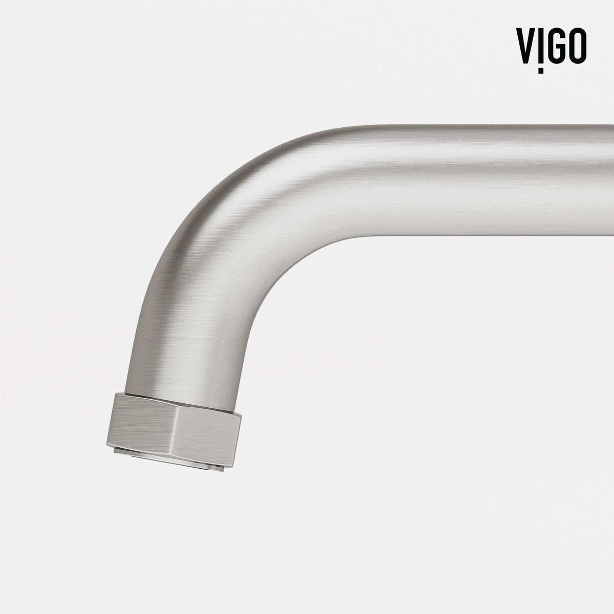 Easy install deck mounted faucet with high arc spout and low flow technology