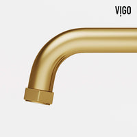 Easy install deck mounted faucet with high arc spout and low flow technology