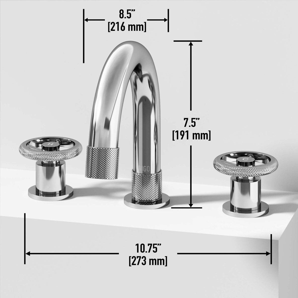 Chrome faucet with corrosion and tarnish resistant brass hardware