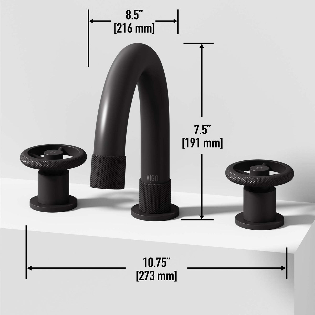 Matte black faucet with corrosion and tarnish resistant brass hardware