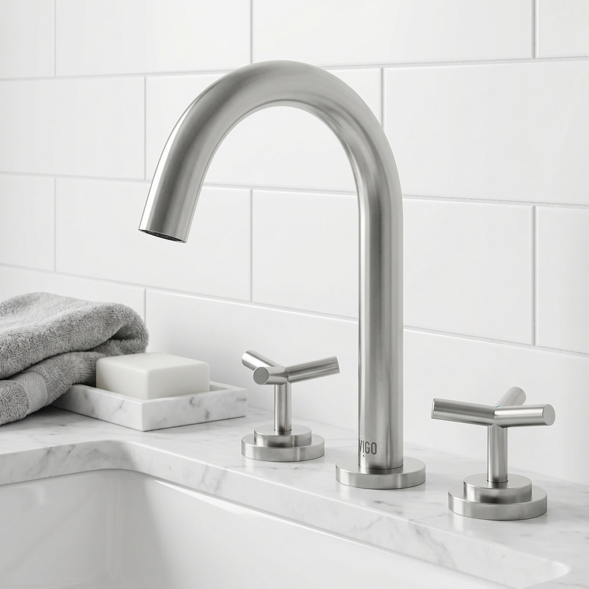 Jewel Widespread Bathroom Faucet
