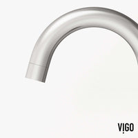Deck mounted 3-hole faucet with compression connections and brushed nickel style