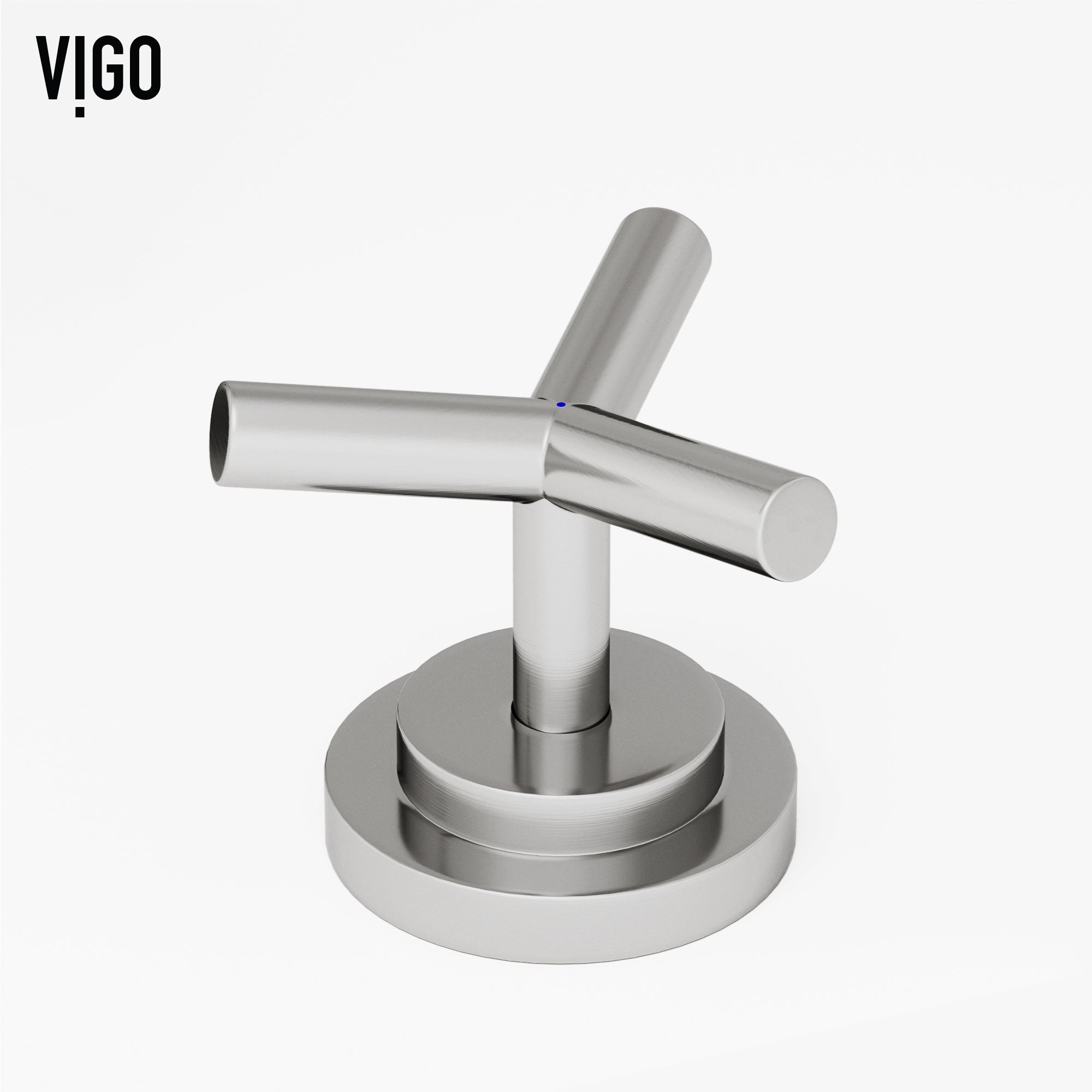 Low flow modern faucet with high arc spout and brushed nickel hardware
