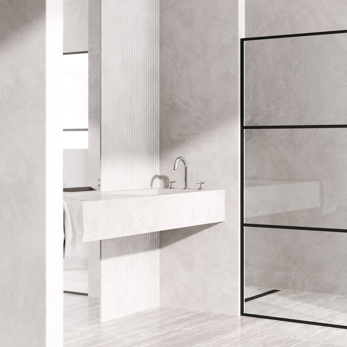 Jewel Widespread Bathroom Faucet