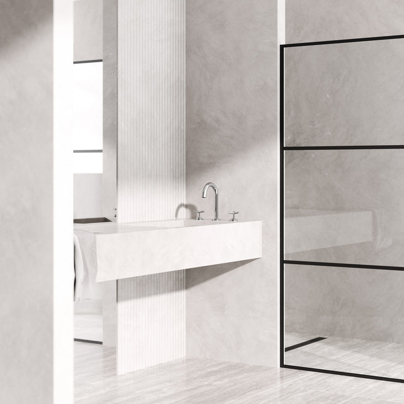 Jewel Widespread Bathroom Faucet