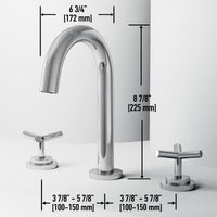 Jewel Widespread Bathroom Faucet