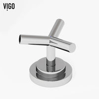 Low flow modern faucet with high arc spout and chrome hardware