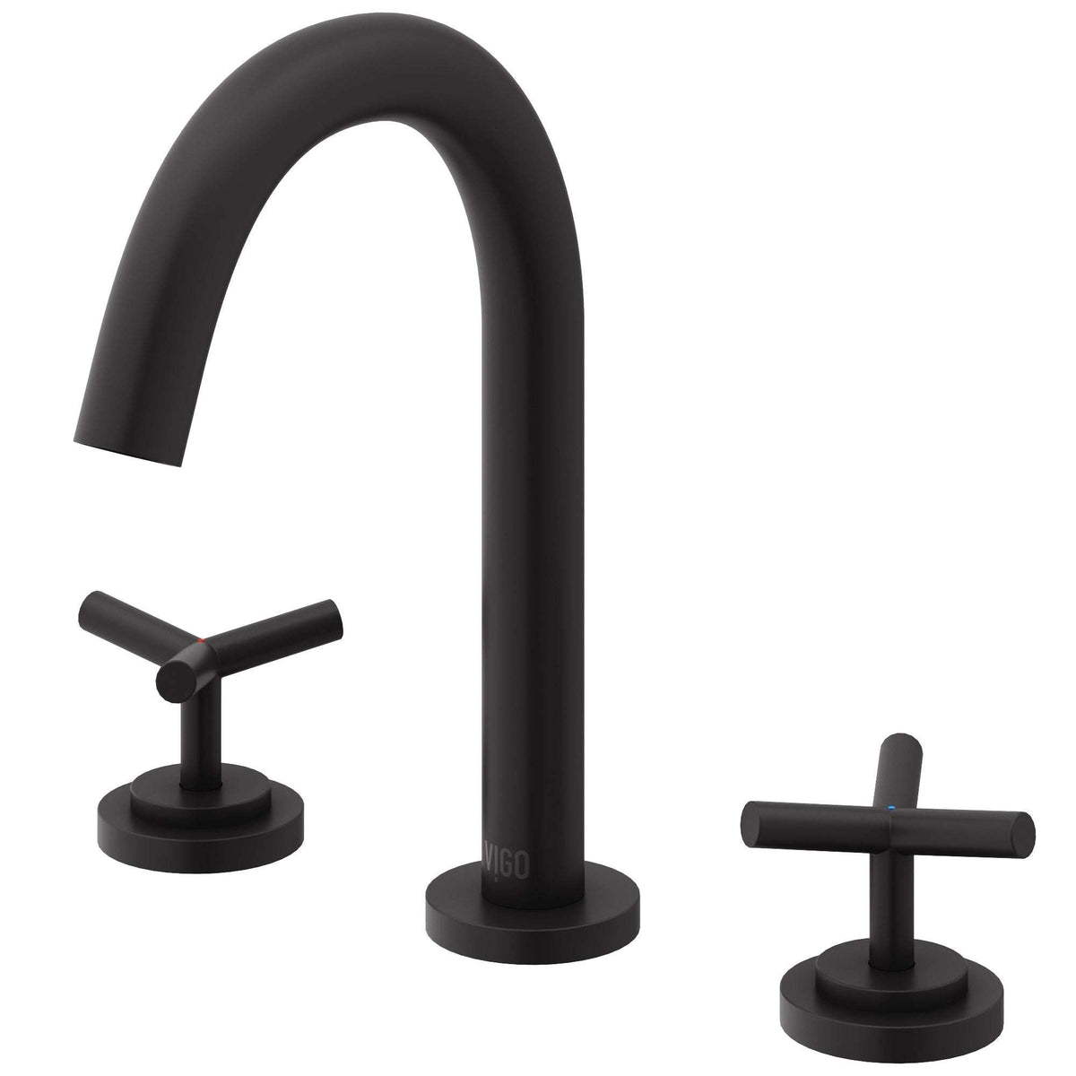 Brass faucet with NPSM thread and matte black finish for deck mounting