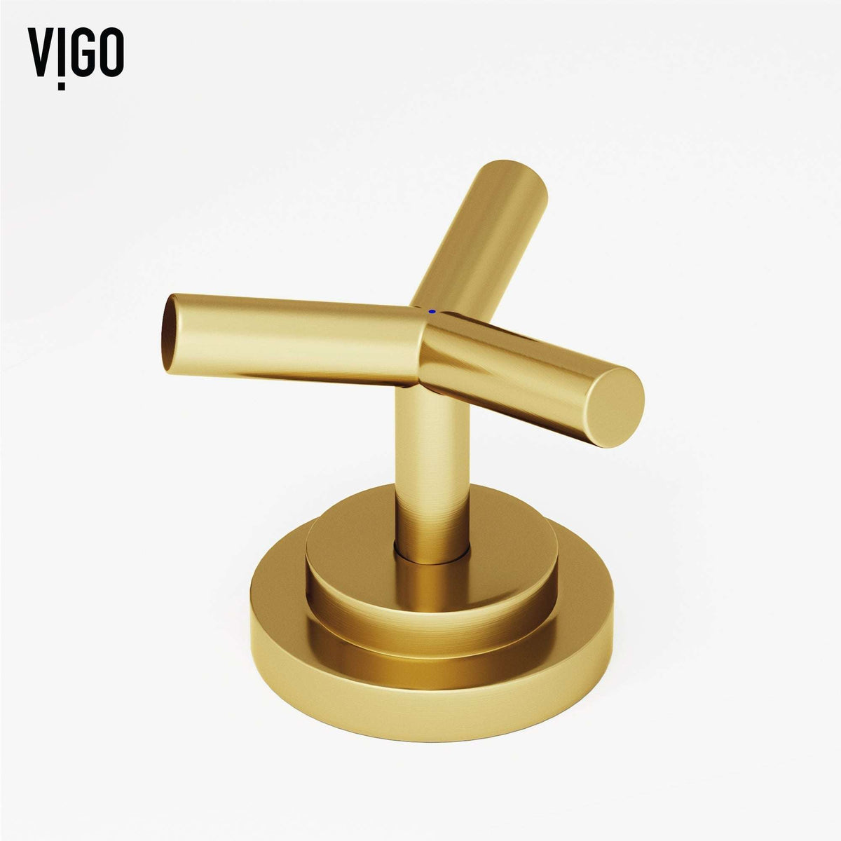 Low flow modern faucet with high arc spout and matte brushed gold hardware