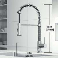 Edison Pull-Down Kitchen Spray Faucet