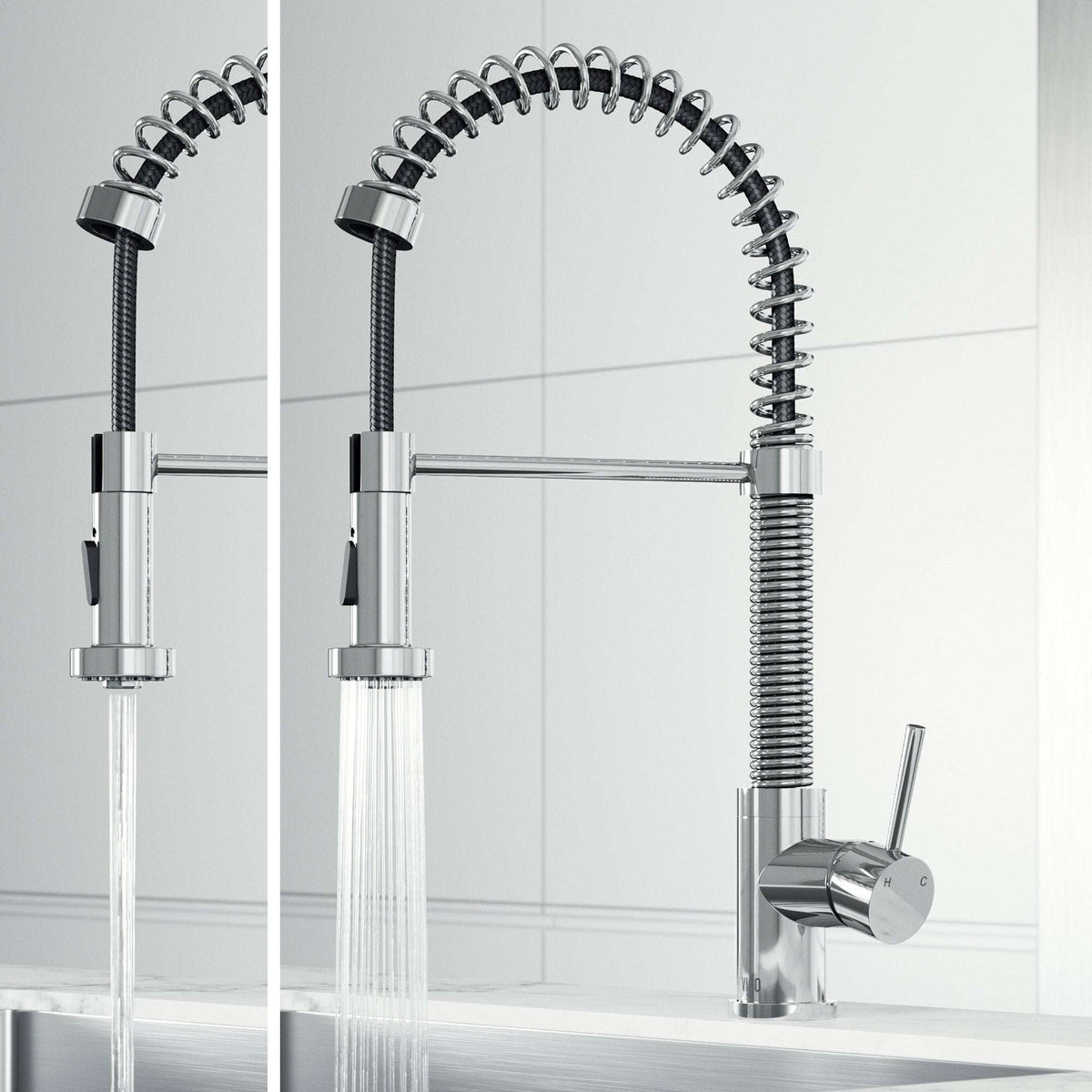 Edison Pull-Down Kitchen Spray Faucet