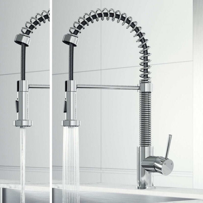 Edison Pull-Down Kitchen Spray Faucet