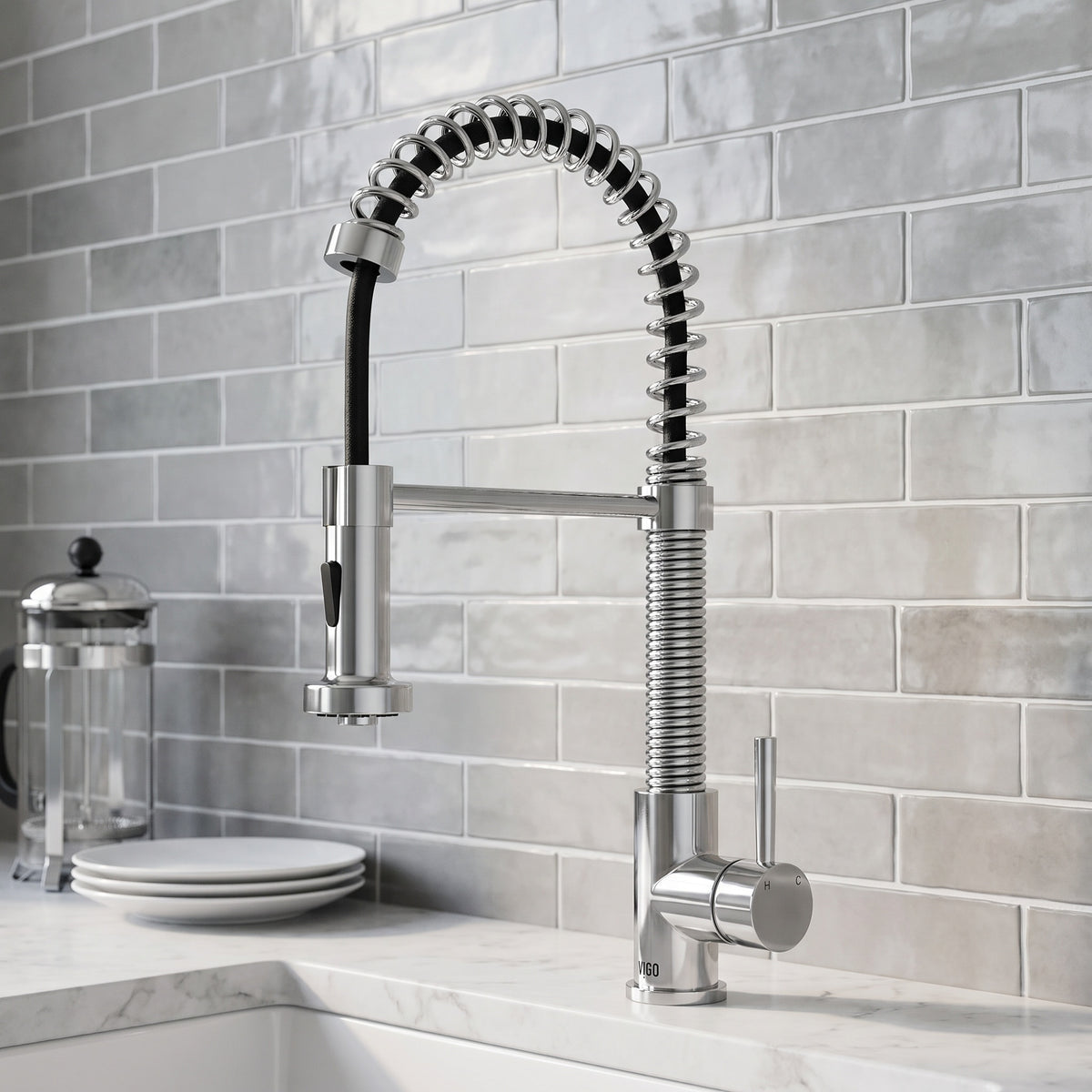 Edison Pull-Down Kitchen Spray Faucet