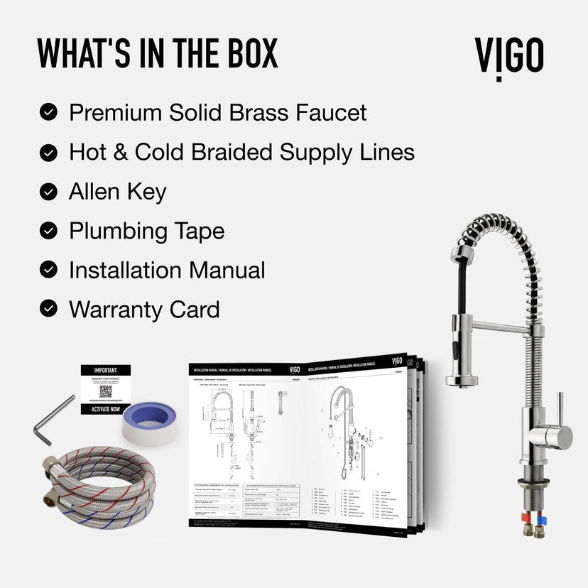 Edison Pull-Down Kitchen Spray Faucet