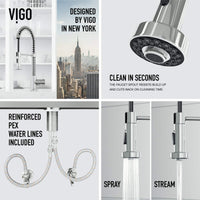 Edison Pull-Down Kitchen Spray Faucet
