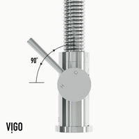 Edison Pull-Down Kitchen Spray Faucet