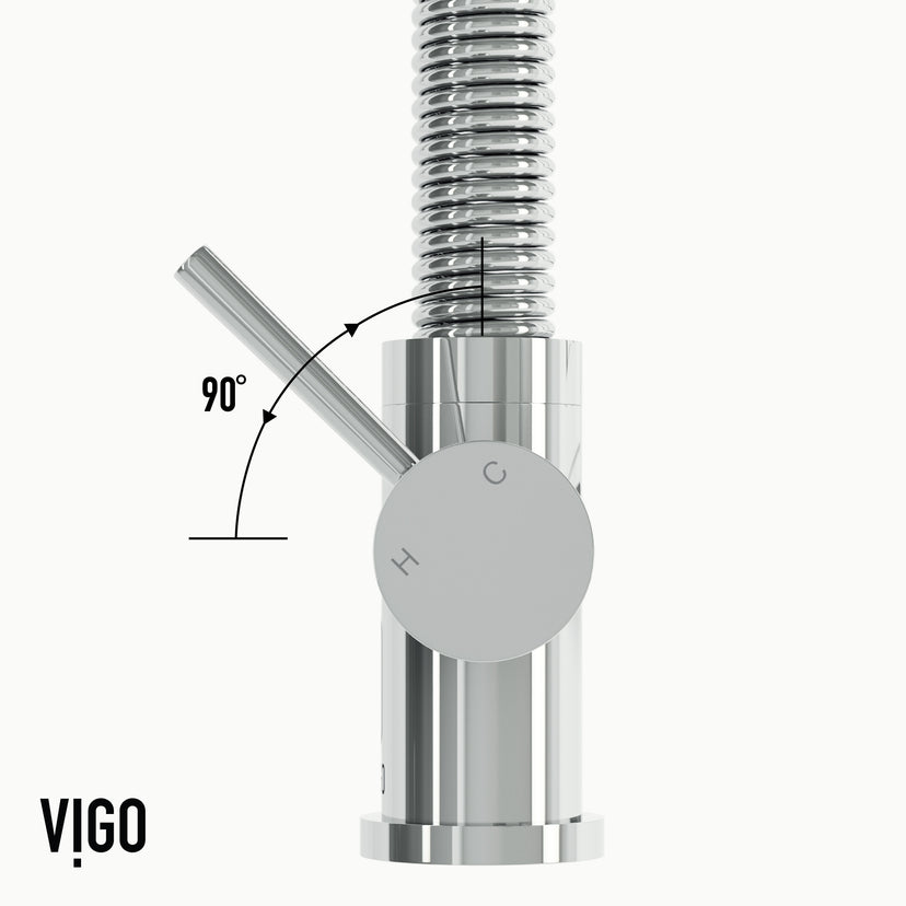 Edison Pull-Down Kitchen Spray Faucet