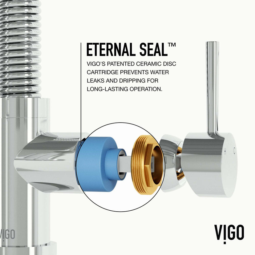 Edison Pull-Down Kitchen Spray Faucet
