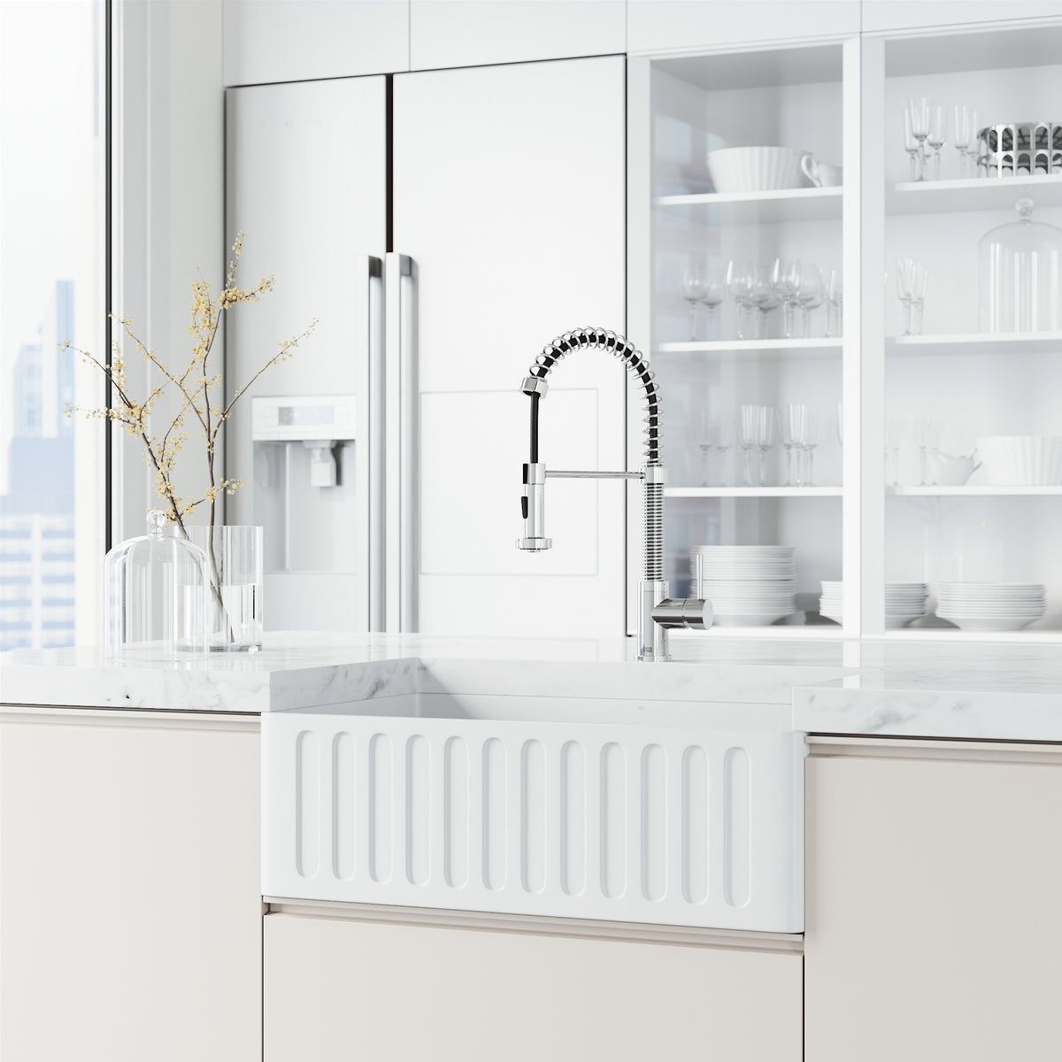 Edison Pull-Down Kitchen Spray Faucet