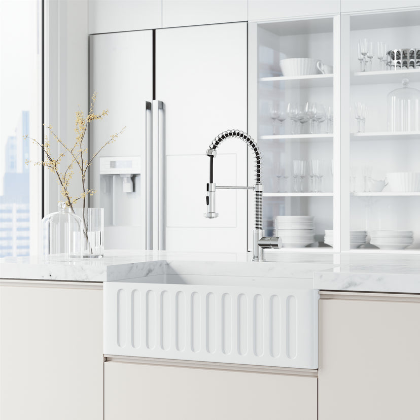 Edison Pull-Down Kitchen Spray Faucet