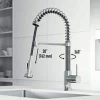 Edison Pull-Down Kitchen Spray Faucet