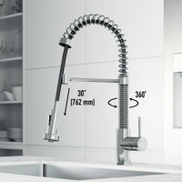 Edison Pull-Down Kitchen Spray Faucet