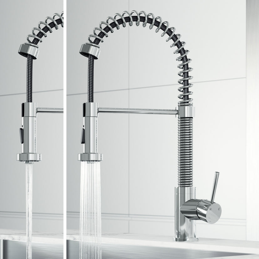 Edison Pull-Down Kitchen Spray Faucet