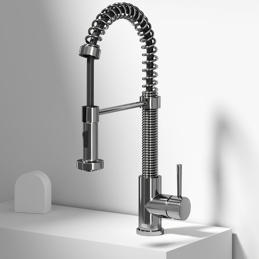 Edison Pull-Down Kitchen Spray Faucet