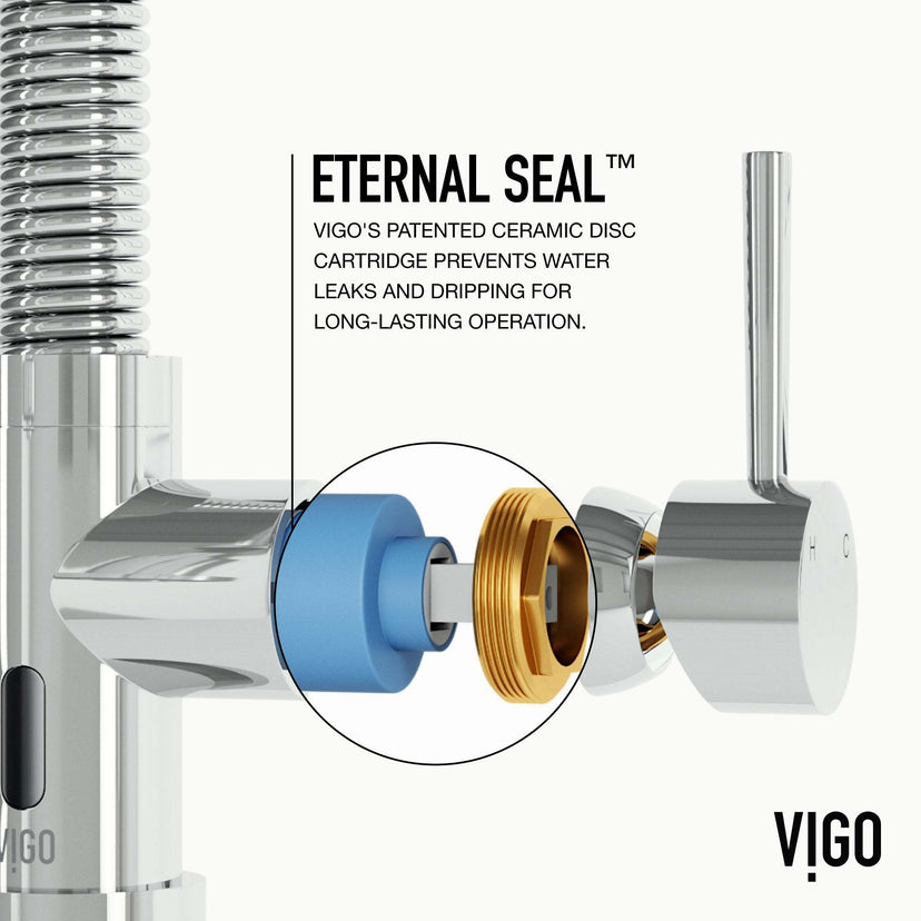 Edison Touchless Pull-Down Kitchen Faucet