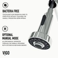 Edison Touchless Pull-Down Kitchen Faucet