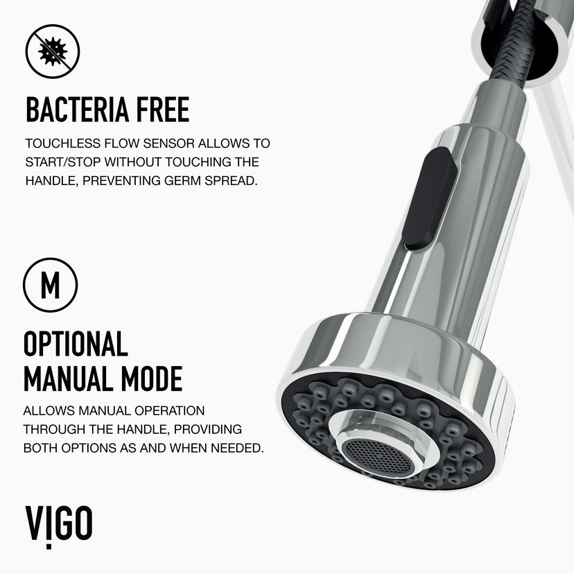 Edison Touchless Pull-Down Kitchen Faucet