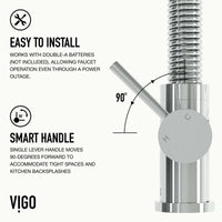 Edison Touchless Pull-Down Kitchen Faucet