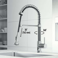 Edison Touchless Pull-Down Kitchen Faucet