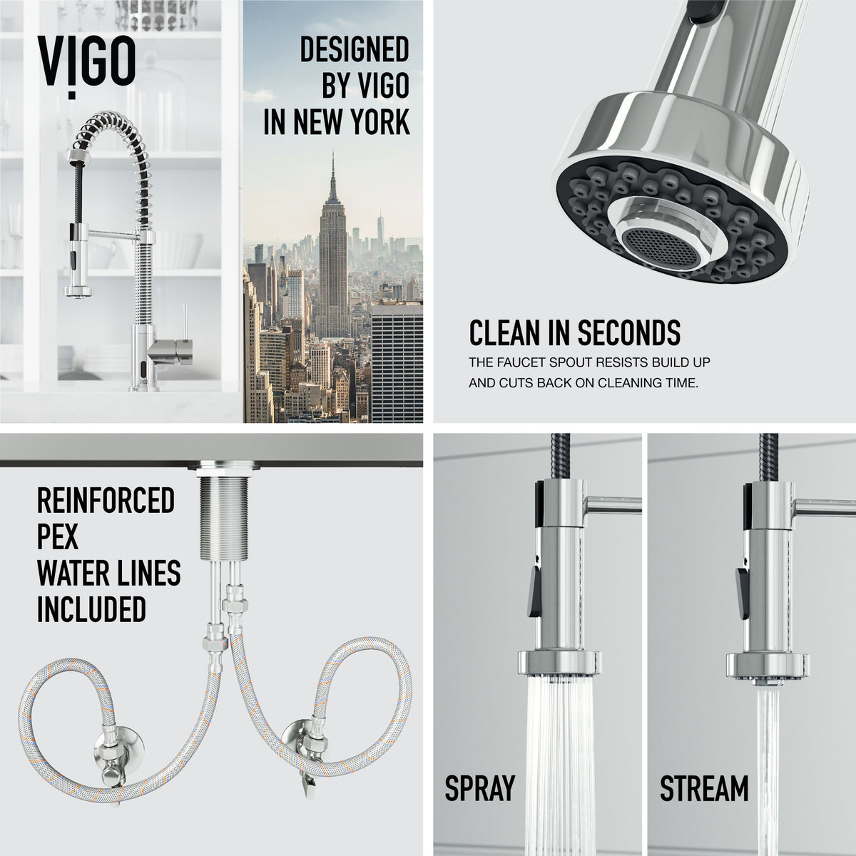 Edison Touchless Pull-Down Kitchen Faucet
