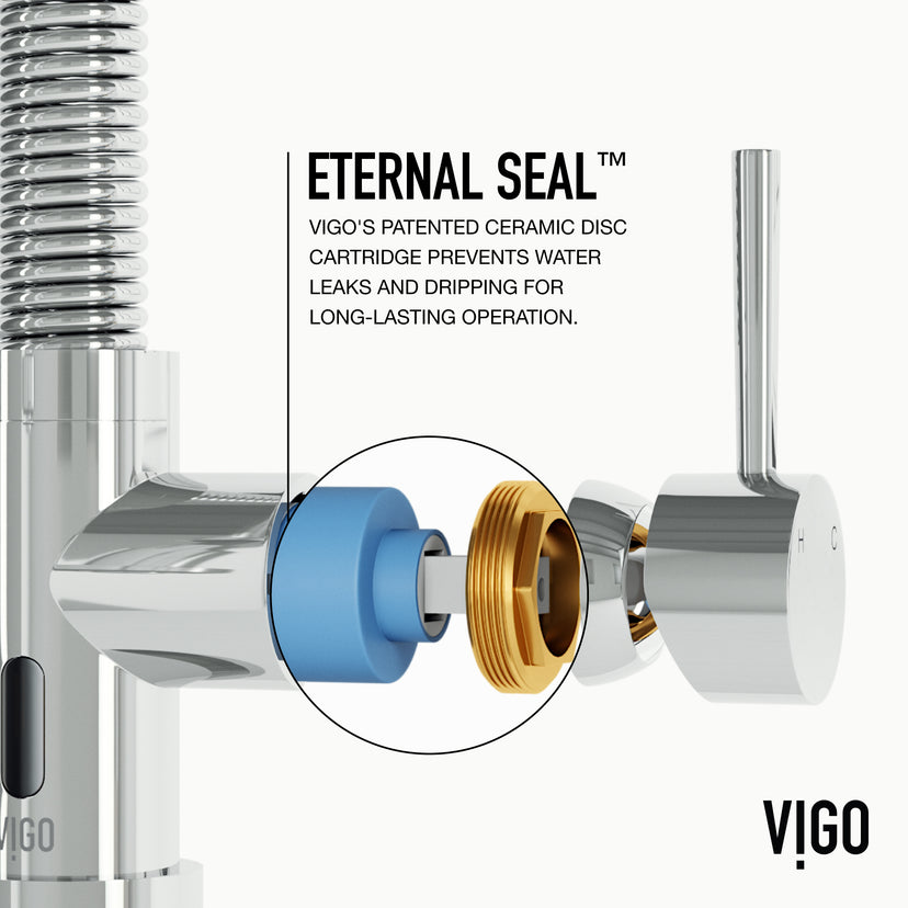Edison Touchless Pull-Down Kitchen Faucet