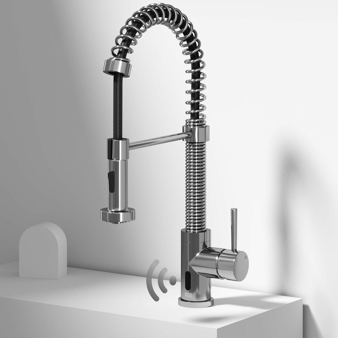 Single-handle faucet with ceramic disc valve and high-arc spout design